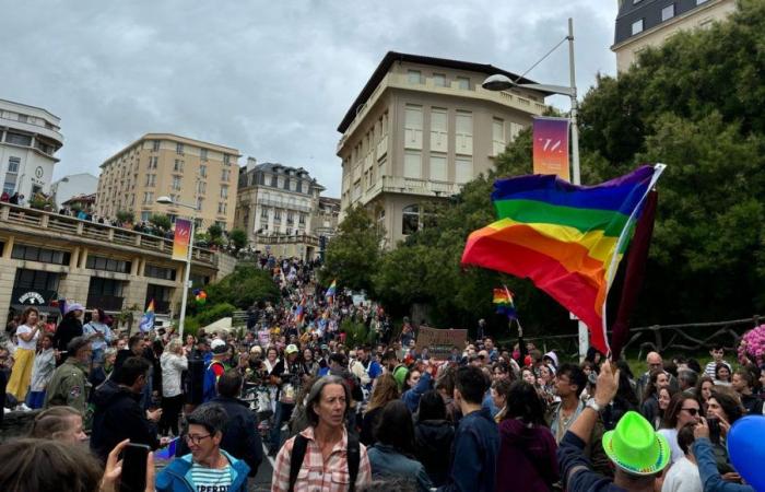 Pride March: more than 700 people gathered in Biarritz