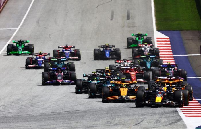 Results and summary of the F1 Sprint in Austria