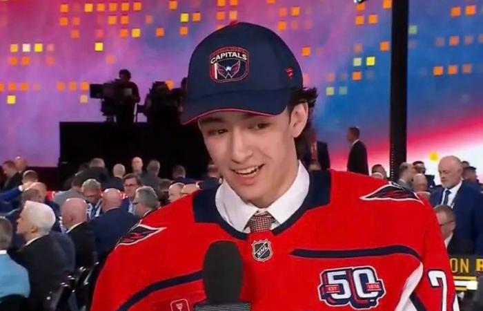 Washington Capitals select Terik Parascak with 17th overall pick in 2024 NHL Draft