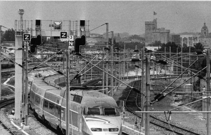 the day the TGV entered the station in 1993