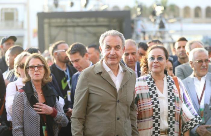 Gnaoua Festival: In Essaouira, José Luis Zapatero talks about the need to make the 2030 World Cup the world cup of peace