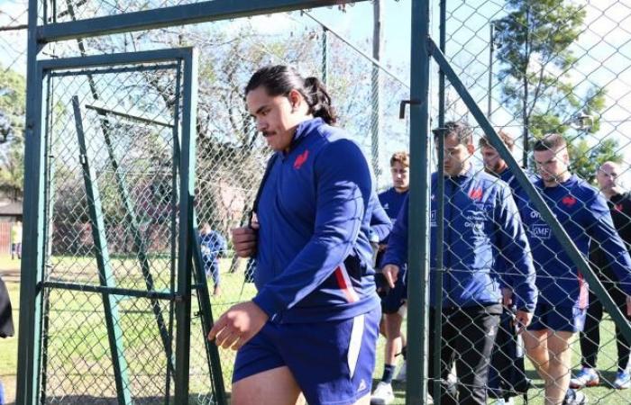 Posolo Tuilagi on his feet, Georges-Henri Colombe injured without seriousness in training with the French XV