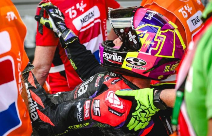 Aleix Espargaró to be examined at the hospital after his fall
