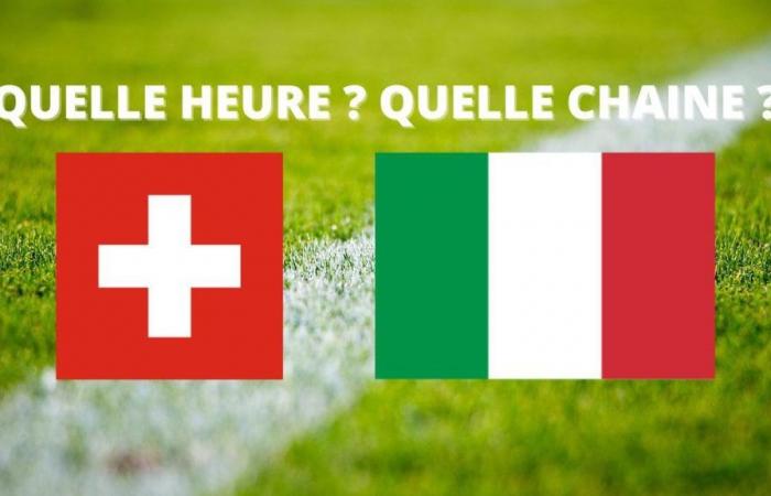Switzerland – Italy: at what time and on which channel can you follow the match live?