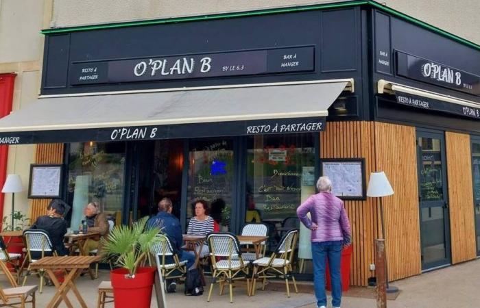 Port-en-Bessin. O’Plan B, a new bar-restaurant for a drink or a meal