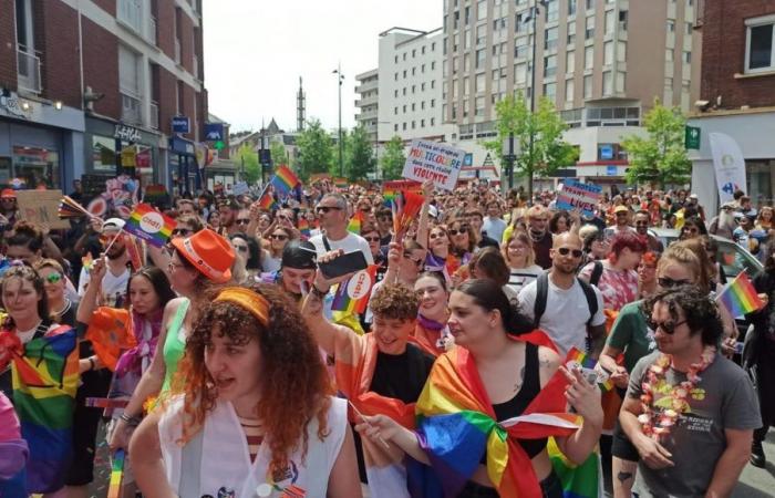 IN PICTURES – The Amiens Pride March brings together 3,000 people