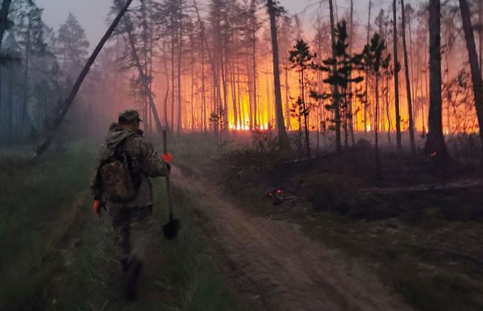 Arctic forest fires ravaging Russia’s Far North release megatons of carbon