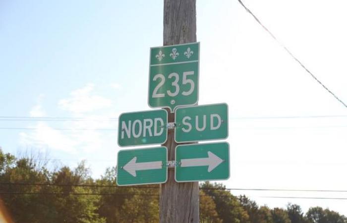 A sector of Route 235 deemed problematic