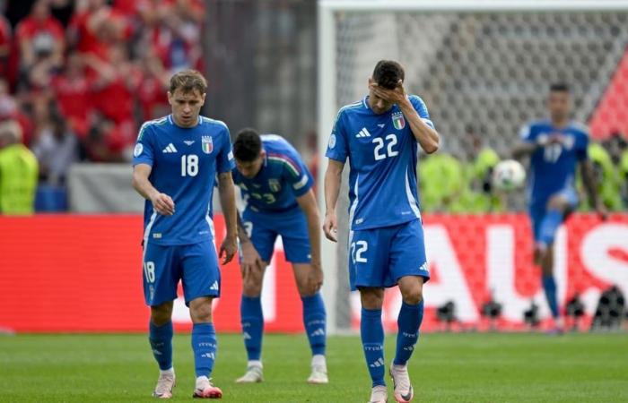 European Football Championship: Debacle for defending champion Italy: Out against Switzerland