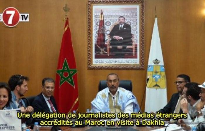 A delegation of journalists from foreign media accredited in Morocco visits Dakhla – Le7tv.ma