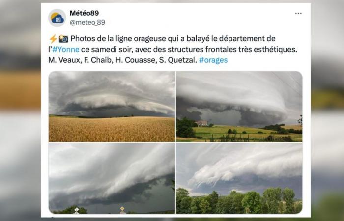 Impressive images of bad weather in France