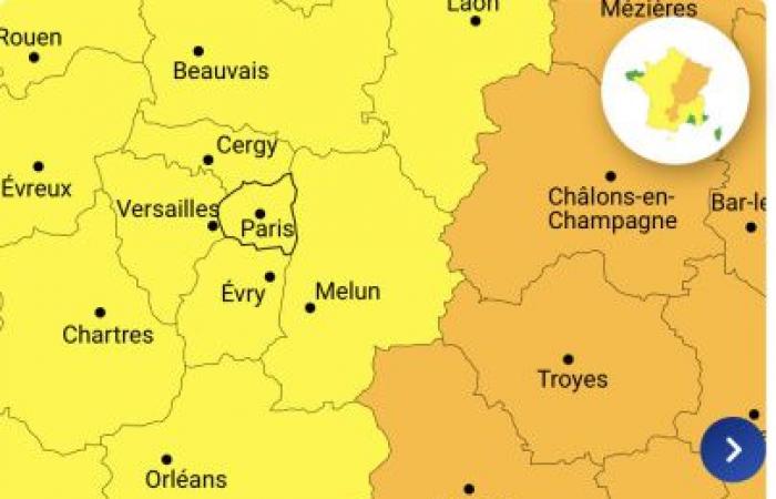 Thunderstorms: Paris and Île-de-France on yellow alert this Saturday