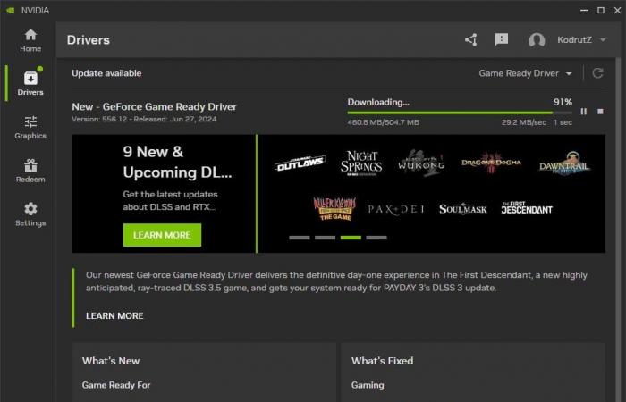 Nvidia GeForce Game Ready Driver 556.12 Supports DLSS 3.5 in The First Descendant and More
