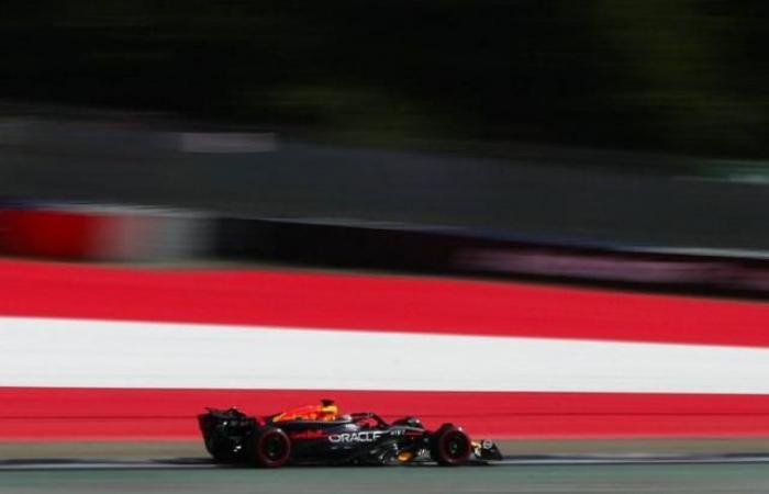 Max Verstappen will start on pole for the Austrian GP ahead of Lando Norris and George Russell