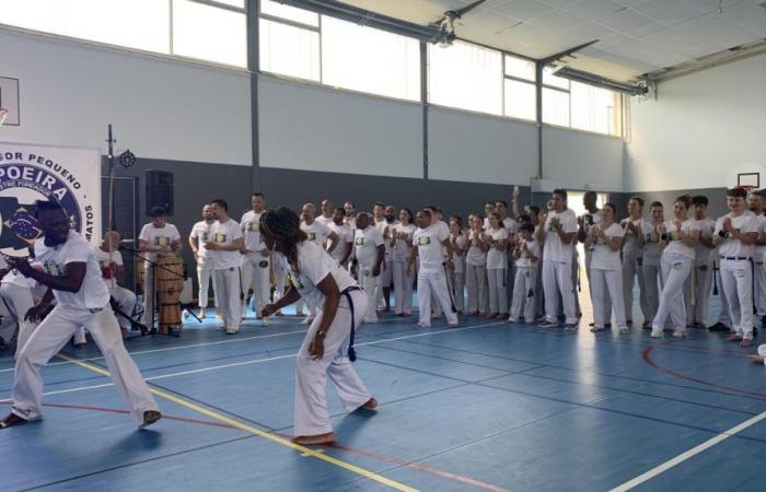 capoeira fever ignites the Verger gymnasium