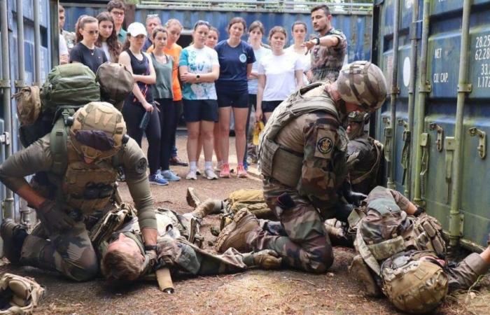 Rennes students introduced to war medicine
