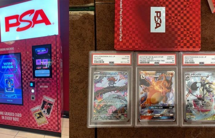 PSA 10 Graded Pokémon Card Vending Machine Coming to Las Vegas