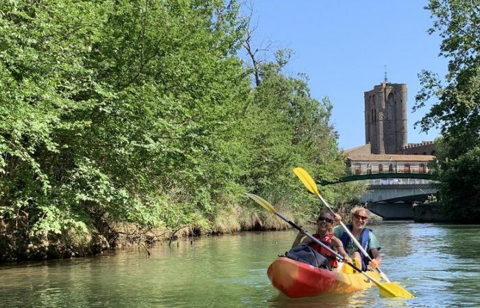 Discover the city and its surroundings differently thanks to a canoe-kayak