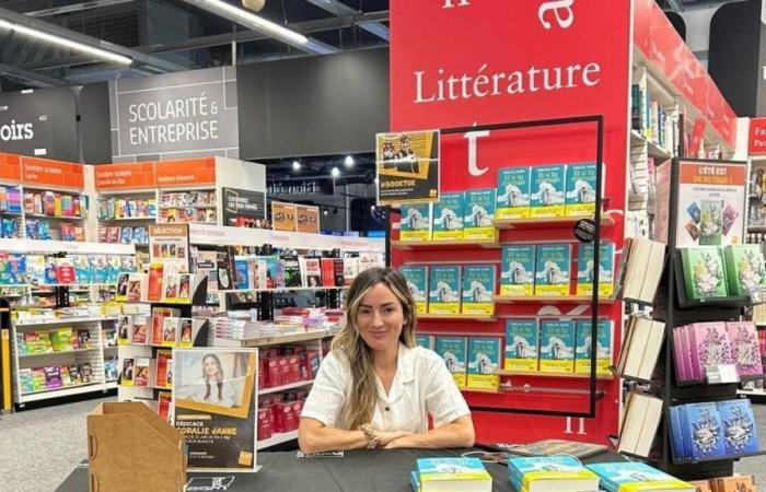 Coralie Janne is coming to sign her first successful novel this Saturday in Montlhéry