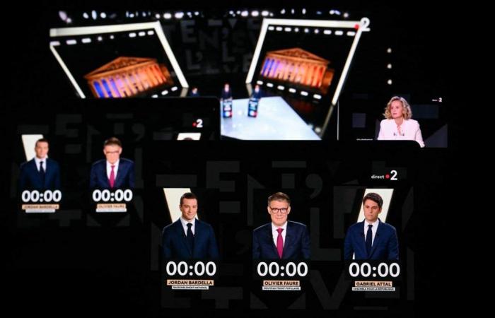 What are the main parties competing in the French legislative elections proposing?