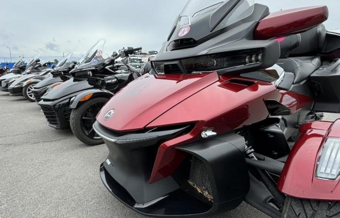 Nearly 400 motorcyclists gathered in Sept-Îles this weekend
