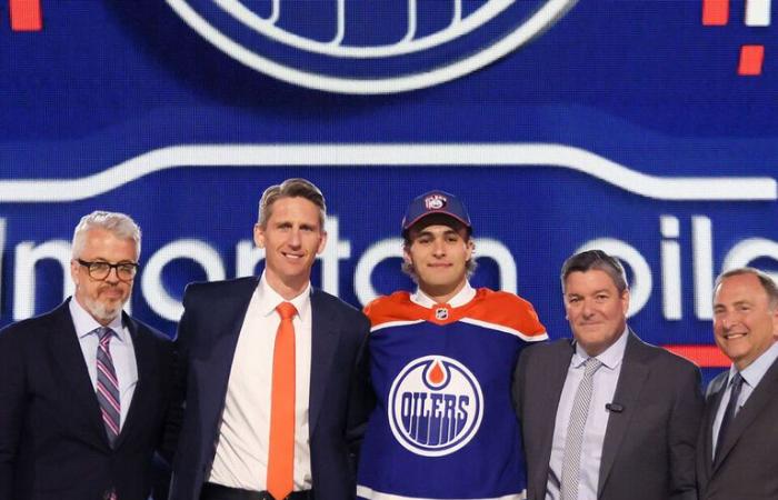 Oilers trade up to draft Sam O’Reilly with last pick of 1st round
