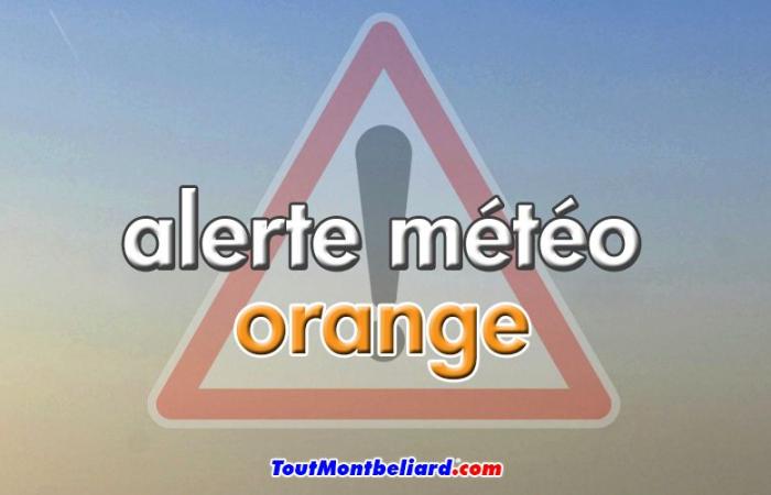 Weather alert: orange warning for thunderstorms on Sunday June 30, 2024