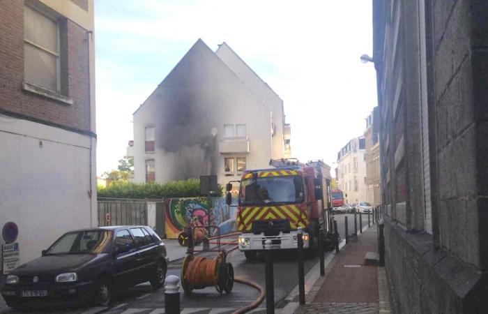 13 people evacuated following a fire in a basement in Douai