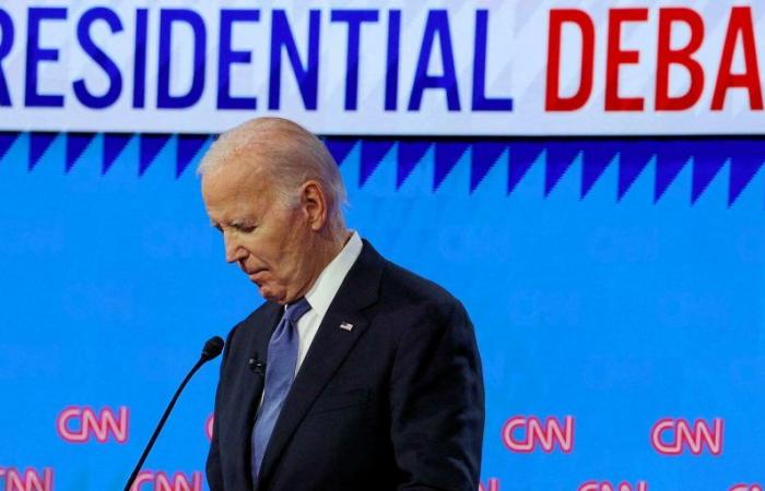 the American press has red balls against Joe Biden and his team after the debate against Trump