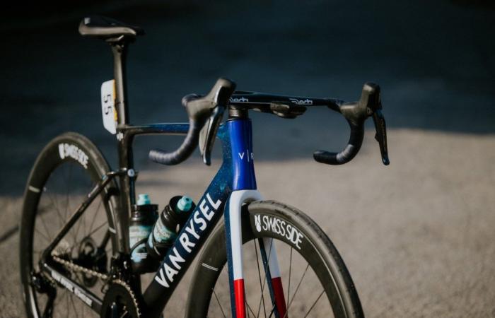 Bike check of the Tour de France 2024: The Van Rysel RCR Pro of Paul Lapeira, champion of France (Decathlon AG2R la Mondiale)