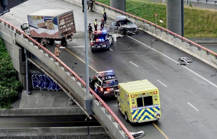 Turcot interchange: at least one injured in a serious accident