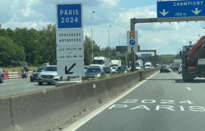 an update on the traffic restrictions that will apply in Paris