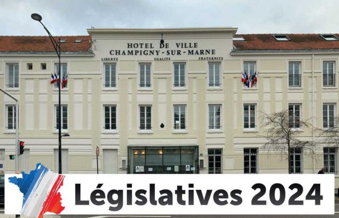 Result of the 2024 legislative elections in Champigny-sur-Marne (94500) – 1st round [PUBLIE]