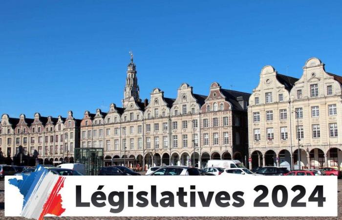 Result of the 2024 legislative elections in Arras (62000) – 1st round [PUBLIE]