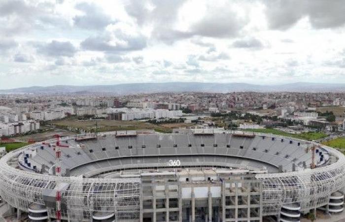 New stands, roof, various equipment…All about the progress of work at the Grand Stade de Tangier