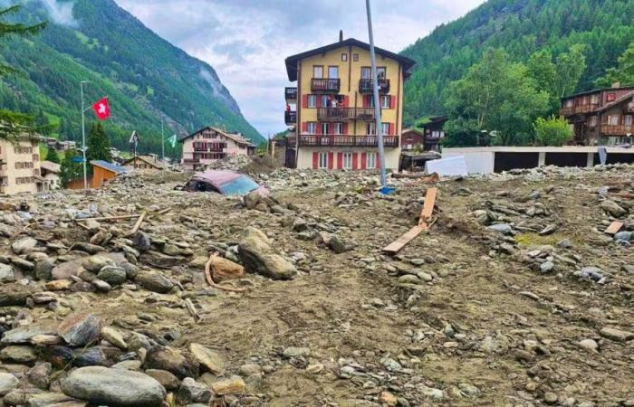 Bad weather in Valais: one dead in Saas-Grund, one person missing in Binn