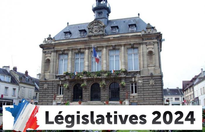 Result of the 2024 legislative elections in Vernon (27200) – 1st round [PUBLIE]