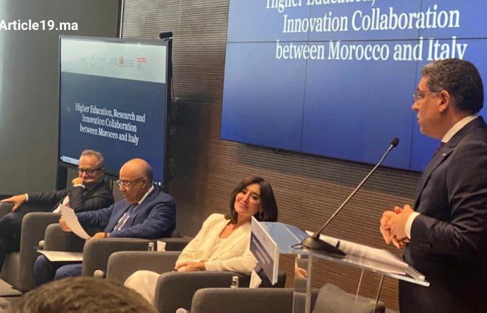 Video / Education – Morocco and Italy sign “a memorandum of understanding on higher education” in Rabat
