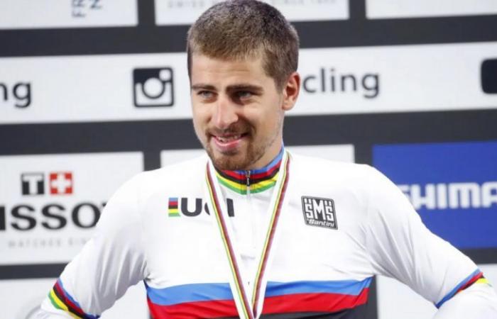 Cycling. Tour of Slovakia – Peter Sagan… his last day on a road bike