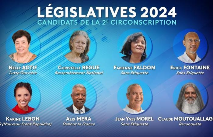 PROVISIONAL RESULTS. Legislative elections 2024: find the provisional results of the first round in the 2nd constituency of Reunion Island