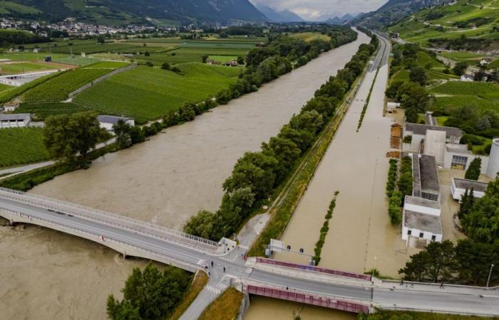 Storm damage in Switzerland: “There is no possibility of travelling between Sion and Sierre”, announces the SBB