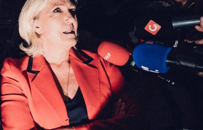 In Hénin-Beaumont, Marine Le Pen announces that she was elected in the first round – Libération