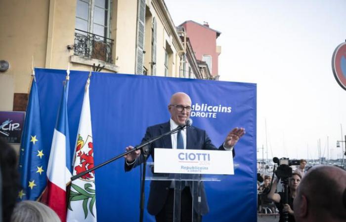 Eric Ciotti in favorable ballot in the Alpes-Maritimes after the first round of the legislative elections