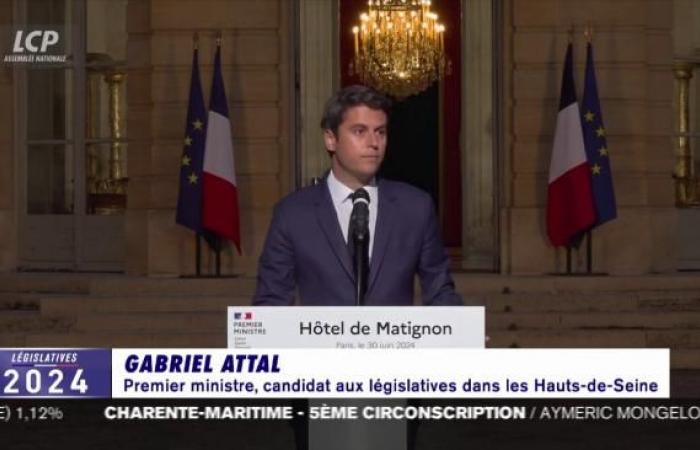 [DIRECT] 2024 Legislative Elections: Gabriel Attal wants to ‘prevent the RN from having an absolute majority’ | LCP