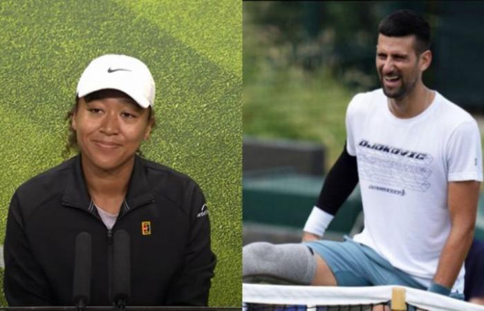 Tennis. Wimbledon – Naomi Osaka: “I asked Djokovic how to slide on grass”