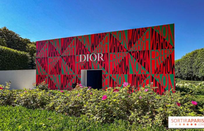 Haute Couture Fashion Week: the scenography of the Dior show at the Rodin Museum in Paris – last day