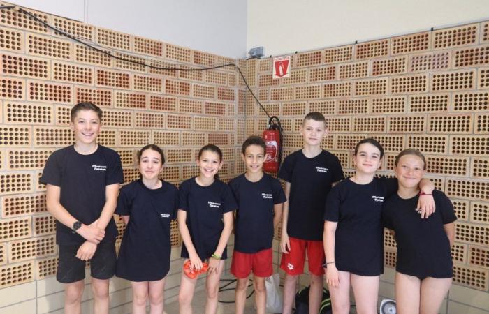 SWIMMING: More than 100 young swimmers at the Montchanin Swimming meeting