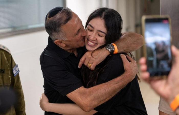 Noa Argamani, former Israeli hostage, speaks on video