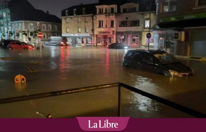 Bad weather: more than 250 interventions in the commune of Aubange, the civil protection of Crisnée arrives two hours later