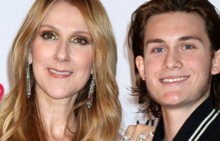 Celine Dion is sick and makes an appearance on stage with her son René-Charles